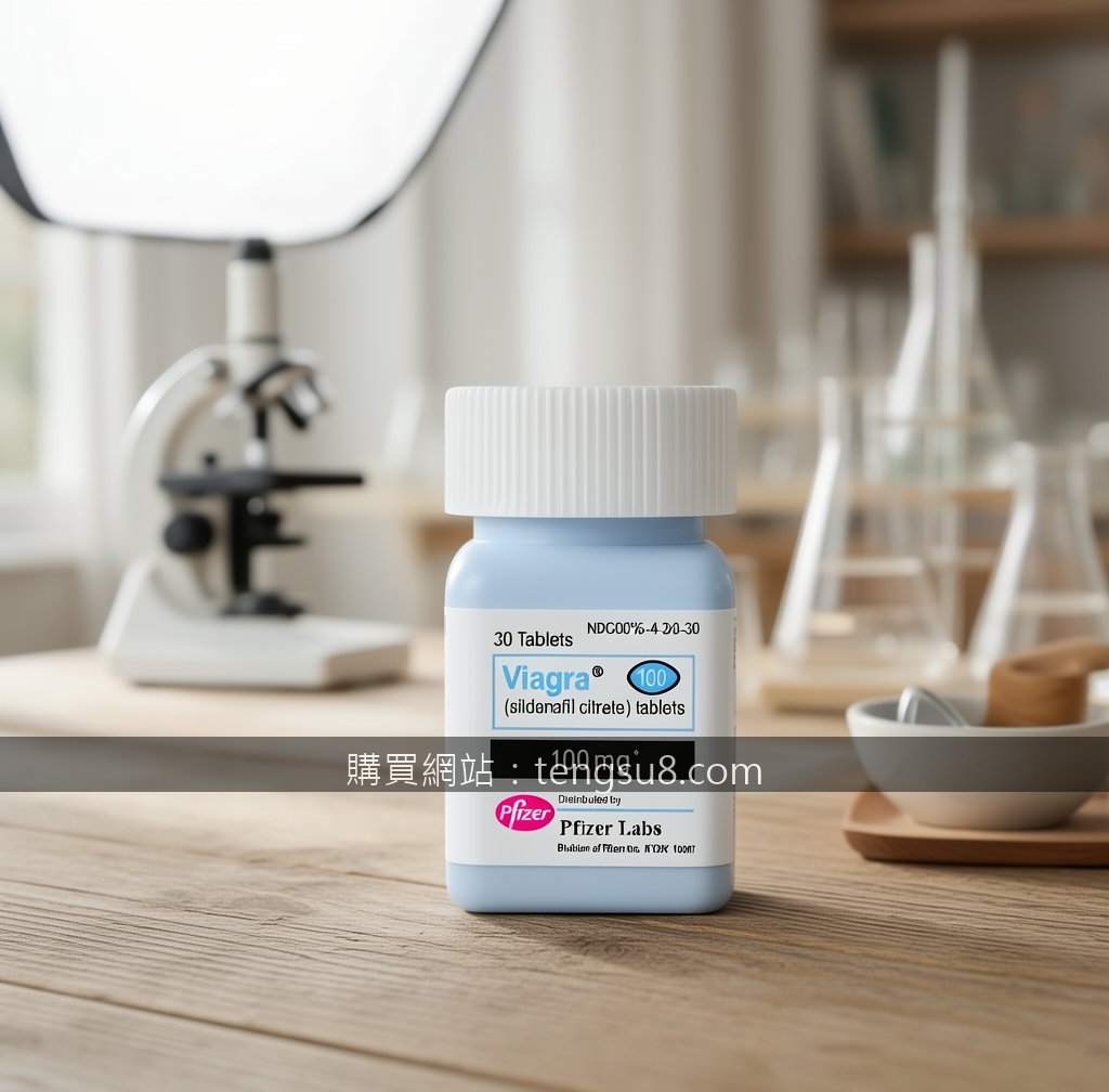 Scandinavian hygge product photography. Photograph the Pfizer Viagra 100mg 30 Ta